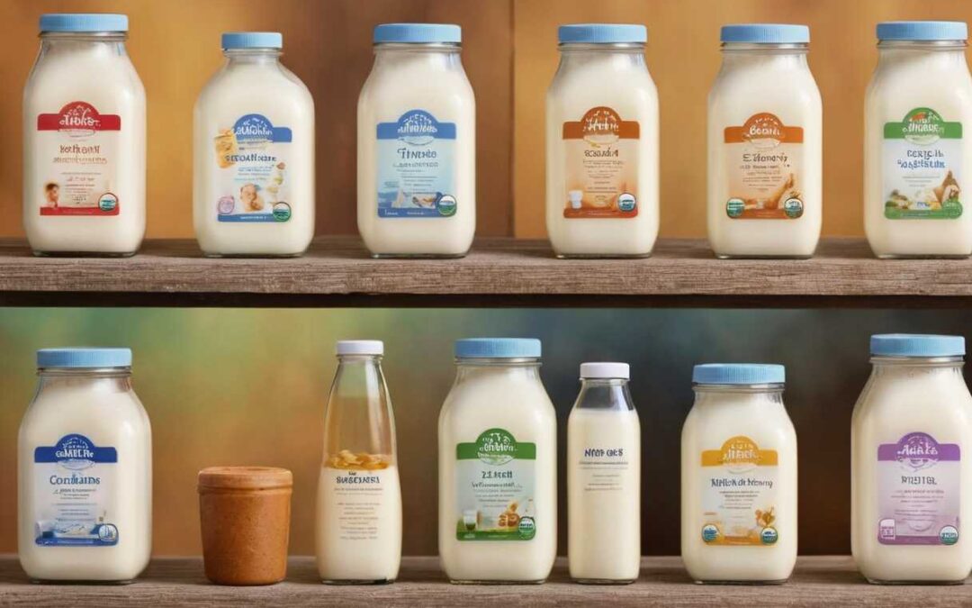 Choisir le meilleur pour bébé comparatif des laits infantiles du marché