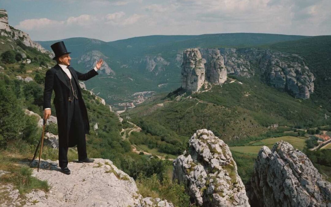 L&rsquo;émerveillement au creux des montagnes le magicien qui anime l&rsquo;Ardèche